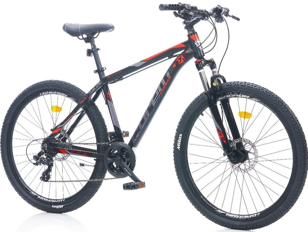 Corelli Felix 1.1 27.5 Jant Hidrolik Fren Dağ Bisikleti Siyah-Kırmızı