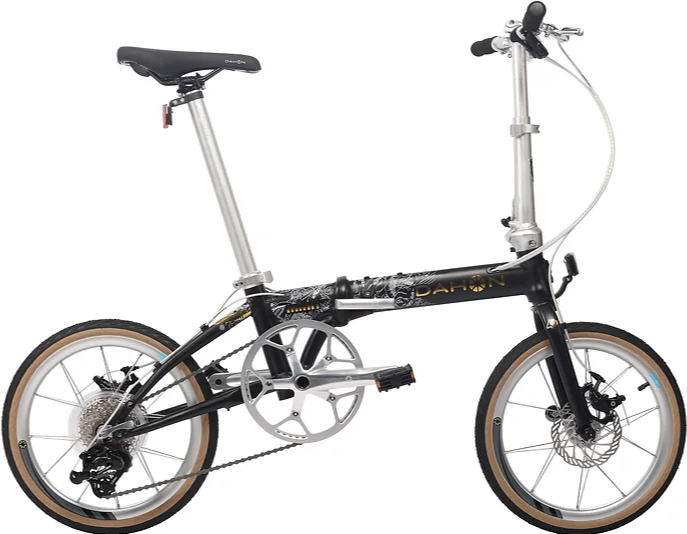 Dahon Mini 349 D9 16 Jant Katlanır Bisiklet Siyah