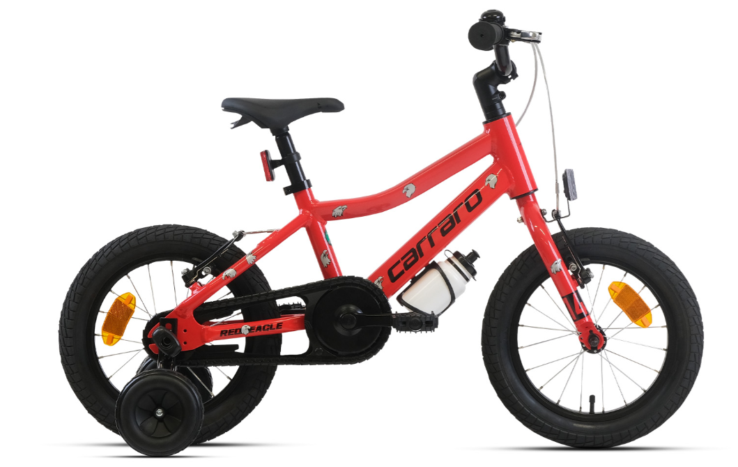 Carraro Red Eagle 14'' Erkek Çocuk Bisikleti Kırmızı-Siyah