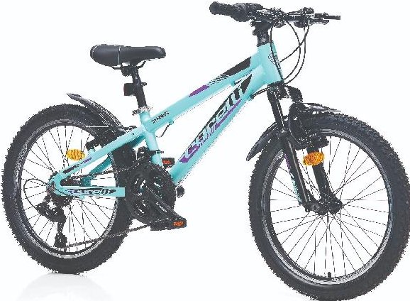 Corelli Dynamic 20 Jant Bisiklet Pembe-Siyah/Sarı