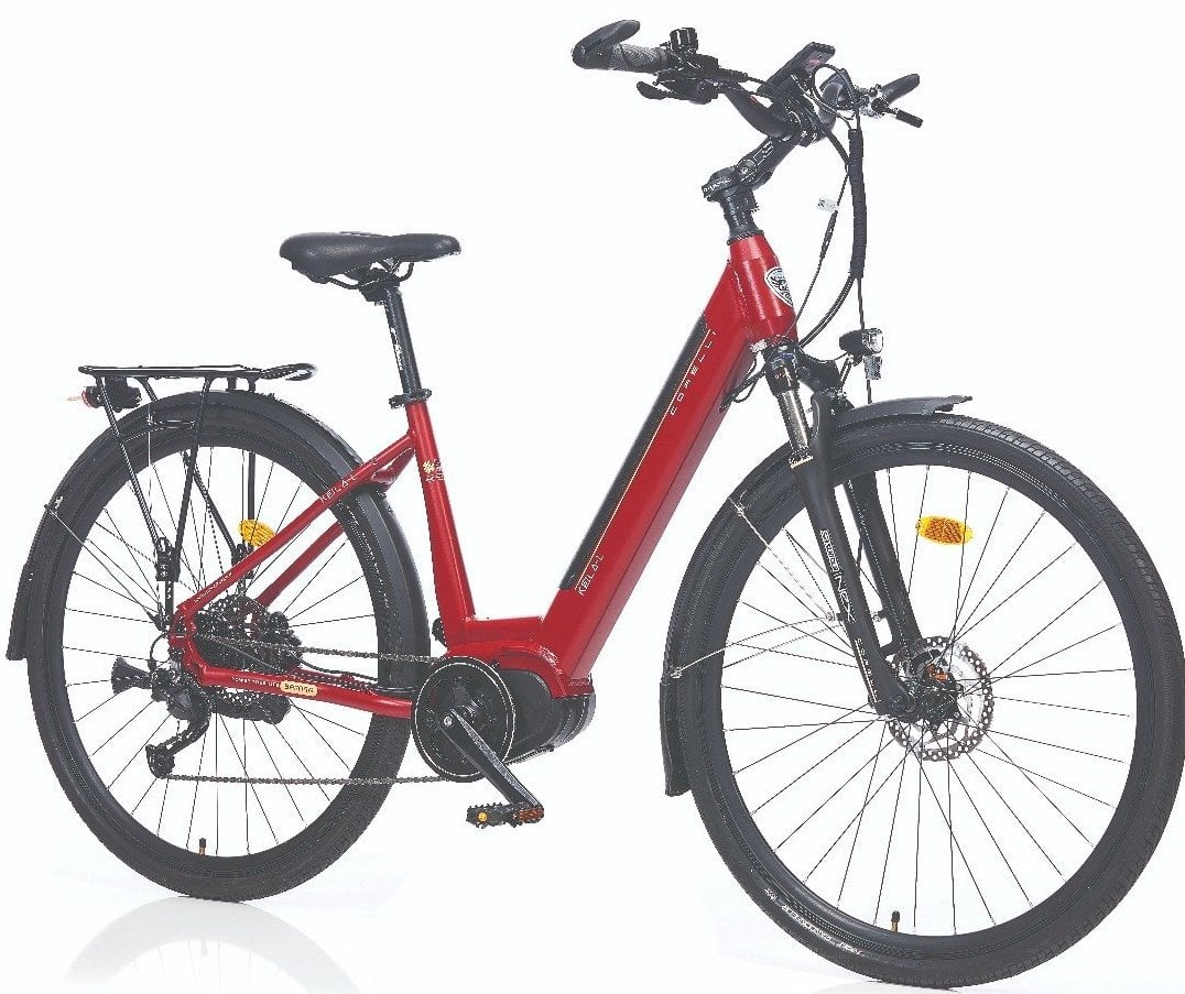 Corelli Keila-L 28 Jant Elektrikli Şehir Bisikleti Mavi