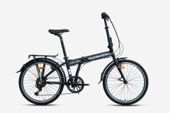 Kron FD 750 24 Jant Katlanır Bisiklet Siyah-Beyaz