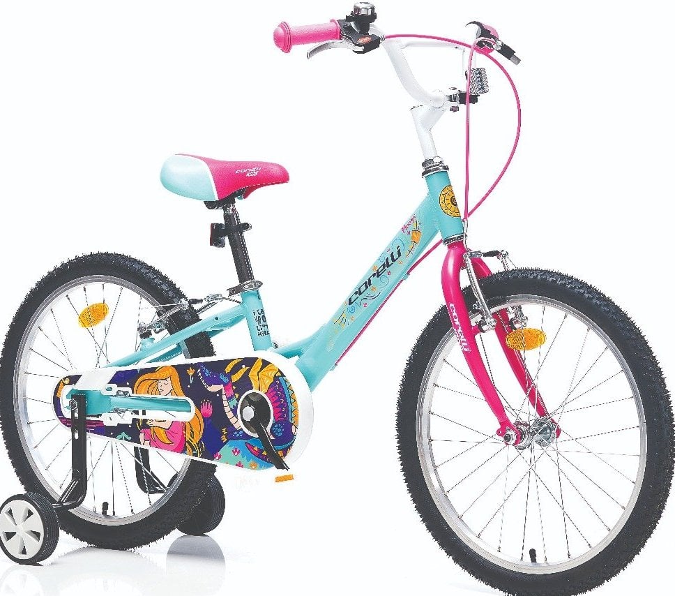 Corelli Moogie 20 Jant Bisiklet Turkuaz-Pembe