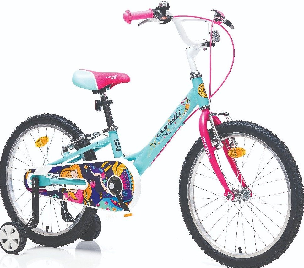 Corelli Moogie 20 Jant Bisiklet Turkuaz-Pembe