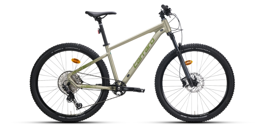 Carraro Crx 712 12 Vites 27.5 Jant Dağ Bisikleti Mat Bej-Yeşil 36 cm