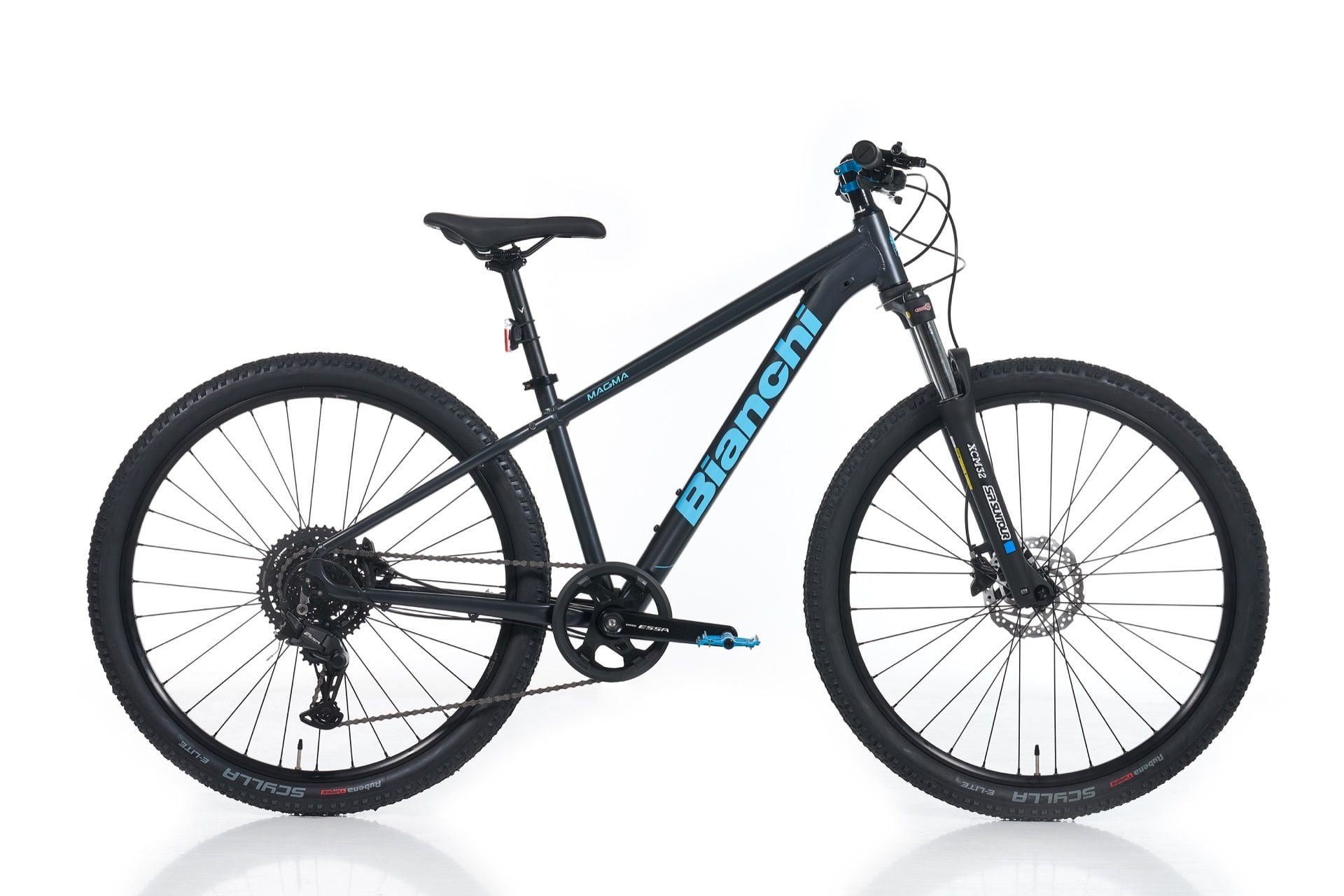 Bianchi Magma Hidrolik Fren 8 Vites Essa 27.5 Jant Dağ Bisikleti Siyah-Mavi 38 cm